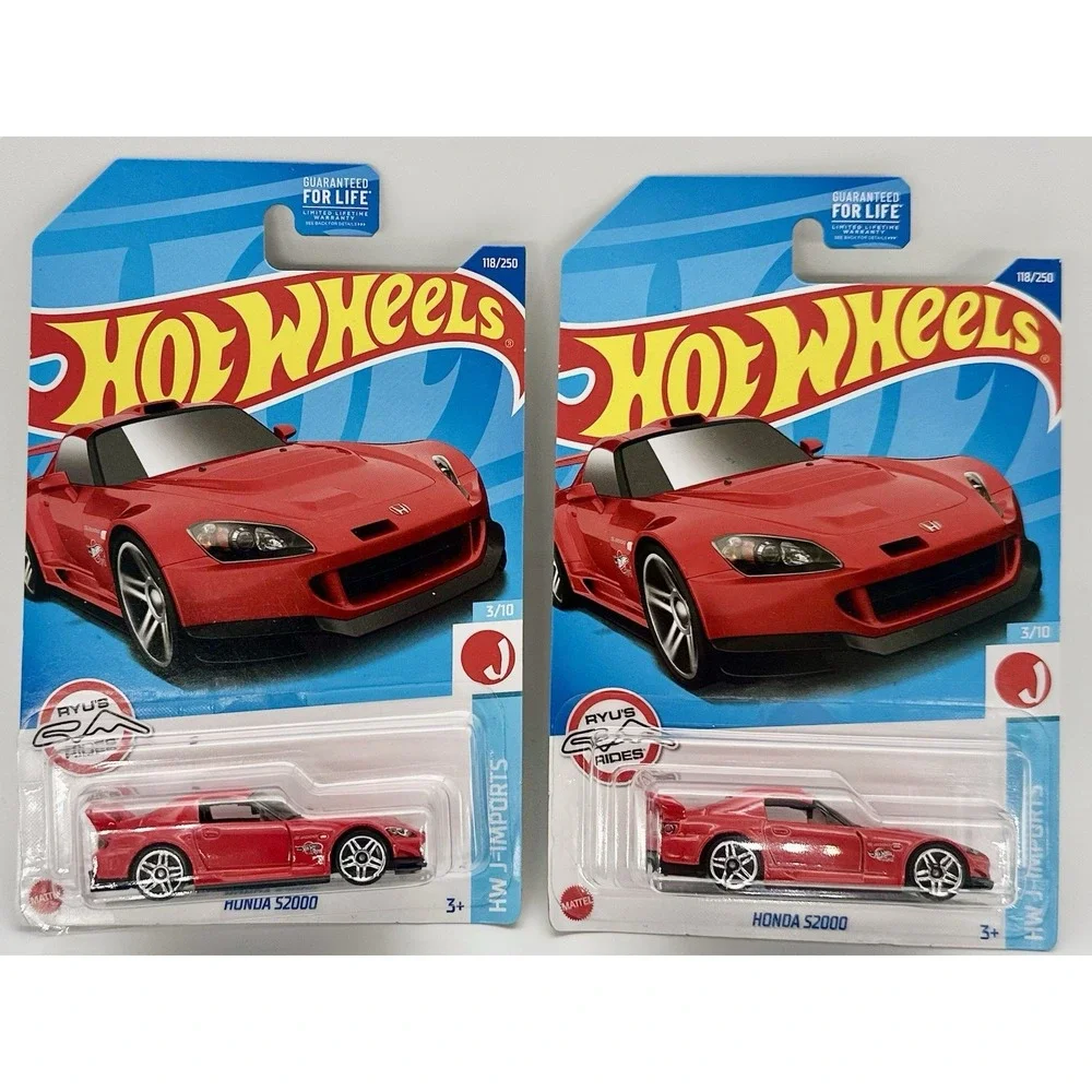 Hot Wheels Honda S2000 Lot of 4 HW J-Imports Ryu's Rides Yellow Red 1:64 JDM